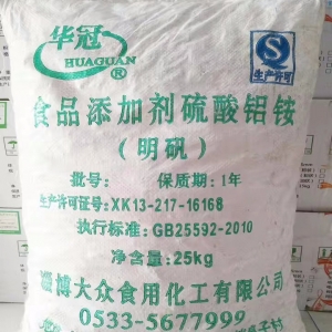 食品級(jí)明礬，KAl(SO?)?·12H?